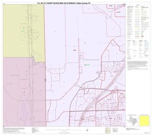 P.L. 94-171 County Block Map (2010 Census): Dallas County, Block 19