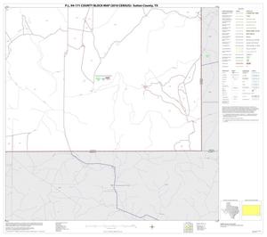 P.L. 94-171 County Block Map (2010 Census): Sutton County, Block 24