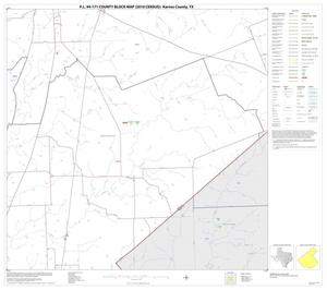 Primary view of object titled 'P.L. 94-171 County Block Map (2010 Census): Karnes County, Block 6'.