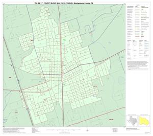 P.L. 94-171 County Block Map (2010 Census): Montgomery County, Inset D01