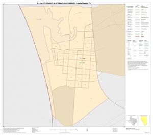 P.L. 94-171 County Block Map (2010 Census): Zapata County, Inset A01
