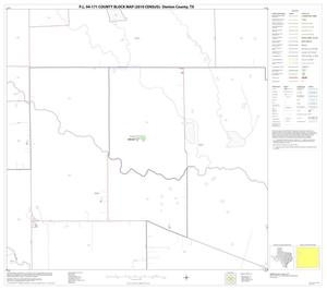 P.L. 94-171 County Block Map (2010 Census): Denton County, Block 22