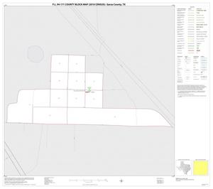 P.L. 94-171 County Block Map (2010 Census): Garza County, Inset A01