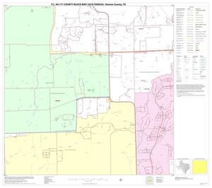 P.L. 94-171 County Block Map (2010 Census): Denton County, Block 65