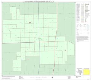 P.L. 94-171 County Block Map (2010 Census): Collin County, Inset A01