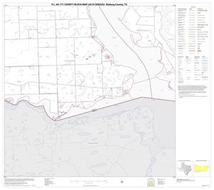 P.L. 94-171 County Block Map (2010 Census): Kleberg County, Block 15