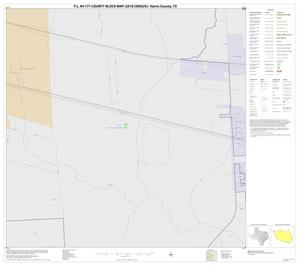 P.L. 94-171 County Block Map (2010 Census): Harris County, Block 40