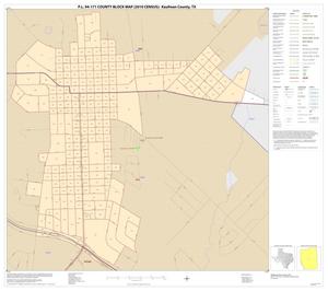 P.L. 94-171 County Block Map (2010 Census): Kaufman County, Inset G01