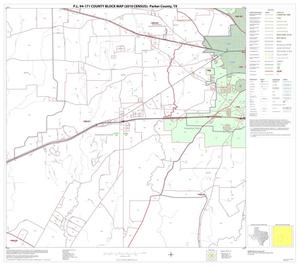 P.L. 94-171 County Block Map (2010 Census): Parker County, Block 10
