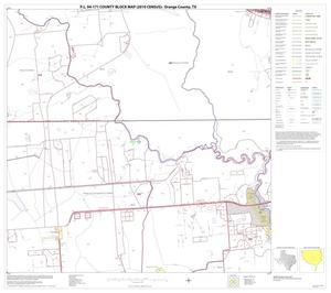 P.L. 94-171 County Block Map (2010 Census): Orange County, Block 16