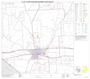 P.L. 94-171 County Block Map (2010 Census): Fayette County, Block 15
