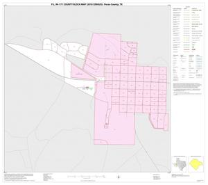 P.L. 94-171 County Block Map (2010 Census): Pecos County, Inset D01