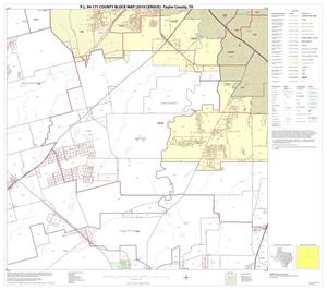 P.L. 94-171 County Block Map (2010 Census): Taylor County, Block 7