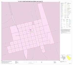 P.L. 94-171 County Block Map (2010 Census): Bee County, Inset F01