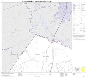P.L. 94-171 County Block Map (2010 Census): Polk County, Block 1