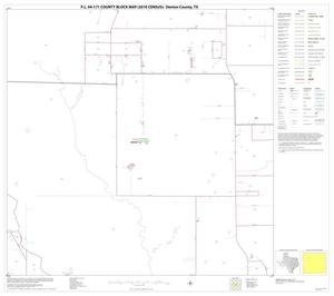 P.L. 94-171 County Block Map (2010 Census): Denton County, Block 23
