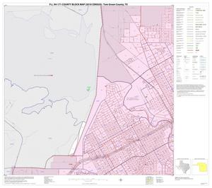 P.L. 94-171 County Block Map (2010 Census): Tom Green County, Inset E01