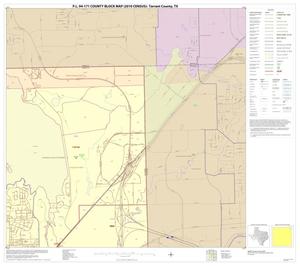 P.L. 94-171 County Block Map (2010 Census): Tarrant County, Block 8