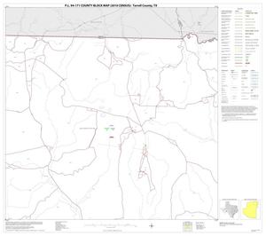 P.L. 94-171 County Block Map (2010 Census): Terrell County, Block 3