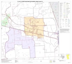 P.L. 94-171 County Block Map (2010 Census): Waller County, Block 5
