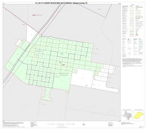 P.L. 94-171 County Block Map (2010 Census): Refugio County, Inset D01