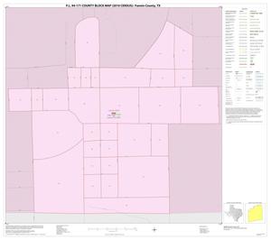 P.L. 94-171 County Block Map (2010 Census): Fannin County, Inset J01