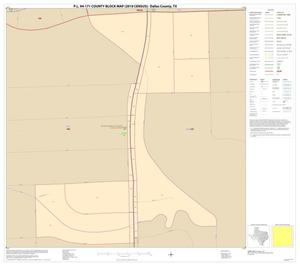 P.L. 94-171 County Block Map (2010 Census): Dallas County, Inset E01