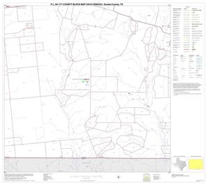 Primary view of object titled 'P.L. 94-171 County Block Map (2010 Census): Zavala County, Block 11'.
