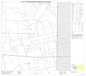 P.L. 94-171 County Block Map (2010 Census): Gaines County, Block 10