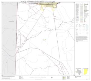 P.L. 94-171 County Block Map (2010 Census): Culberson County, Block 43