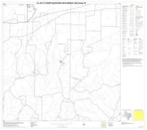 P.L. 94-171 County Block Map (2010 Census): Hall County, Block 11