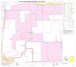 P.L. 94-171 County Block Map (2010 Census): Denton County, Block 63