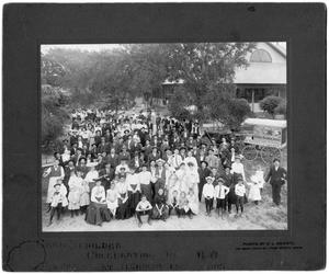 Carl Schilder Family Celebration at Herman Park, March 26, 1905