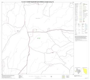 P.L. 94-171 County Block Map (2010 Census): Presidio County, Block 50