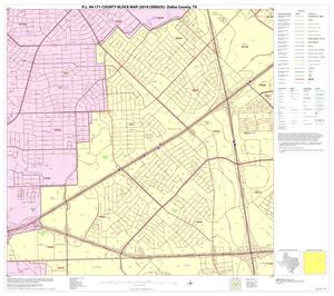 P.L. 94-171 County Block Map (2010 Census): Dallas County, Block 34