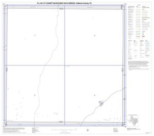 P.L. 94-171 County Block Map (2010 Census): Roberts County, Index