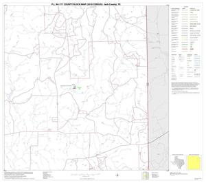 P.L. 94-171 County Block Map (2010 Census): Jack County, Block 8