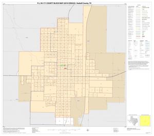 P.L. 94-171 County Block Map (2010 Census): Haskell County, Inset C01