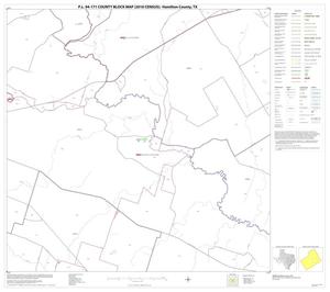 P.L. 94-171 County Block Map (2010 Census): Hamilton County, Block 10