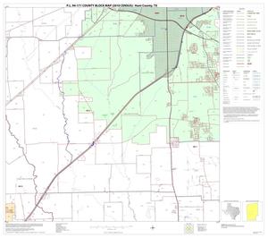 P.L. 94-171 County Block Map (2010 Census): Hunt County, Block 14