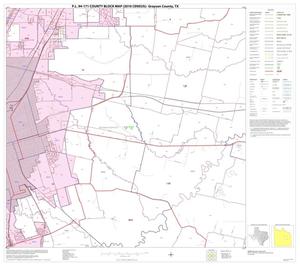 P.L. 94-171 County Block Map (2010 Census): Grayson County, Block 15