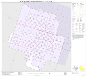 P.L. 94-171 County Block Map (2010 Census): Comanche County, Inset A01