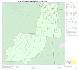 P.L. 94-171 County Block Map (2010 Census): Van Zandt County, Inset F01