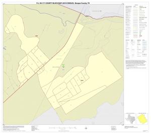 P.L. 94-171 County Block Map (2010 Census): Bosque County, Inset H01