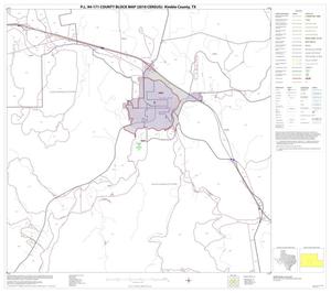 P.L. 94-171 County Block Map (2010 Census): Kimble County, Block 13