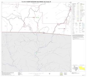 P.L. 94-171 County Block Map (2010 Census): Kerr County, Block 34