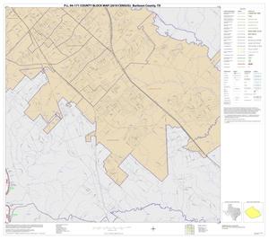P.L. 94-171 County Block Map (2010 Census): Burleson County, Block 9