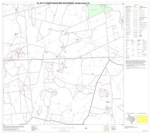 P.L. 94-171 County Block Map (2010 Census): Zavala County, Block 7