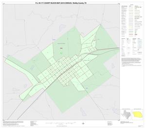 P.L. 94-171 County Block Map (2010 Census): Shelby County, Inset A01