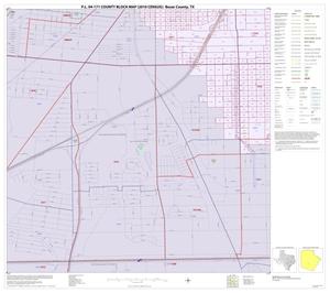 P.L. 94-171 County Block Map (2010 Census): Bexar County, Inset F08